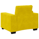 Sessel Gelb 59 Cm Samt