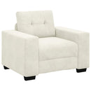 Sessel Creme 59 Cm Samt