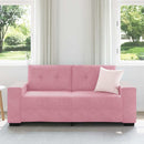 Zweisitzer-Sofa Rosa 140 Cm Samt
