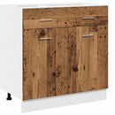 7-Tlg. Küchenschrank-Set -Optik Holzwerkstoff