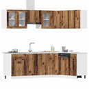 11-Tlg. Küchenschrank-Set -Optik Holzwerkstoff