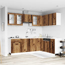 11-Tlg. Küchenschrank-Set -Optik Holzwerkstoff