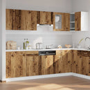 11-Tlg. Küchenschrank-Set -Optik Holzwerkstoff