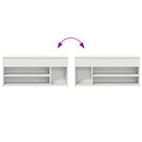 Schuhbank 102X30,5X45 Cm Holzwerkstoff