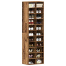 Schuhschrank -Optik 54X34X183 Cm Holzwerkstoff