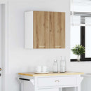 Küchenwandschrank Artisan-Eiche 60X31X60 Cm Holzwerkstoff Eiche Handwerklich