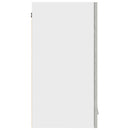 Küchenwandschrank Betongrau 60X31X60 Cm Holzwerkstoff Verzinkter Stahl/Grau