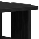 Schuhschränke 2 Stk. Schwarz Eichen-Optik 25X27X102 Cm