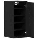 Schuhschrank Schwarz Eichen-Optik 32X35X70 Cm Holzwerkstoff