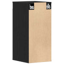 Schuhschrank Schwarz Eichen-Optik 32X35X70 Cm Holzwerkstoff