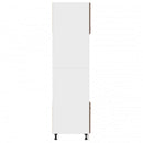 Mikrowellenumbauschrank Braun Eichen-Optik 60X57X207 Cm